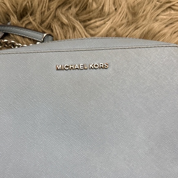 Michael Kors Sky Blue Crossbody Bag - Picture 6 of 15